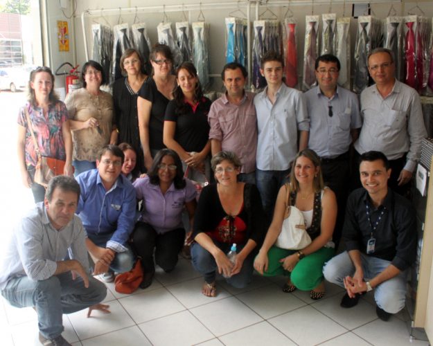 Integrantes do Núcleo das Indústrias de Confecções durante Missão Técnica em Cianorte