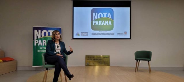 Coordenadora da Nota Paraná, Marta Gambini - Foto: Hemily Nascimento