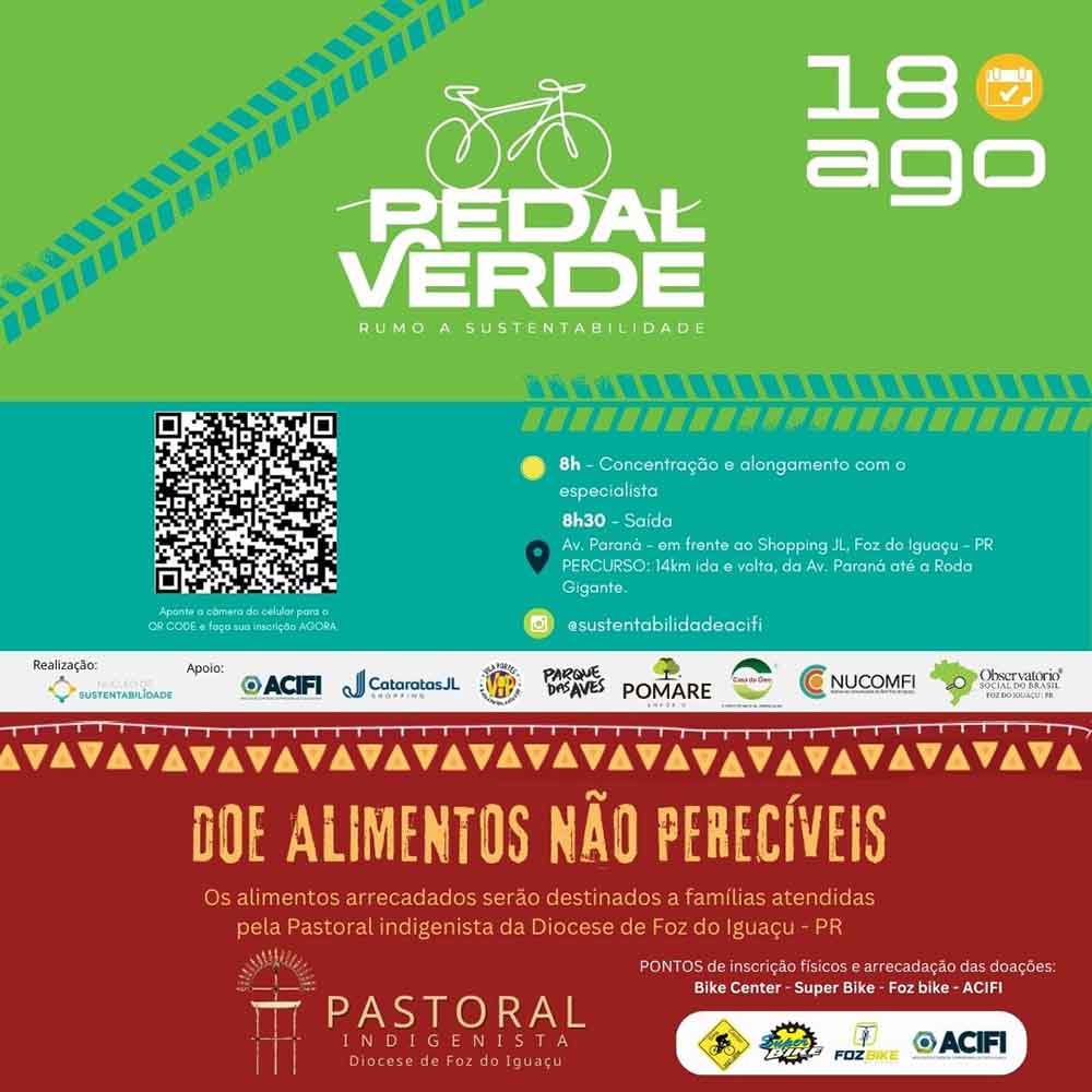 Participe do Pedal Verde – Rumo à Sustentabilidade