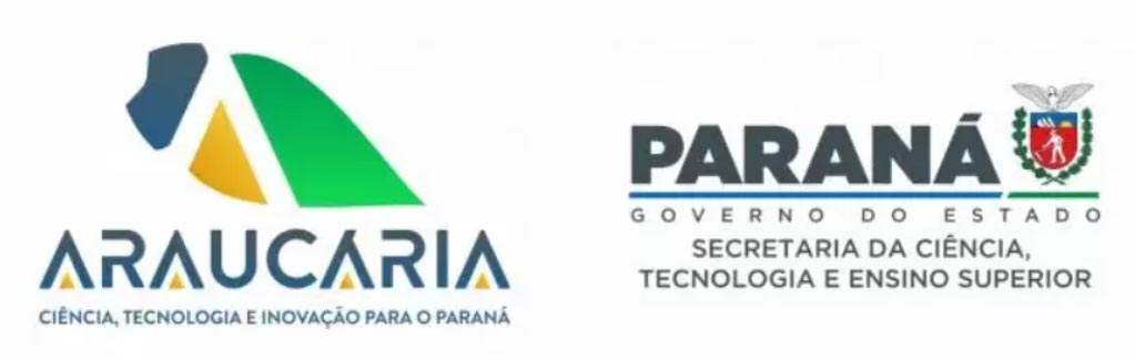 Logo Fundação Araucária e SETI