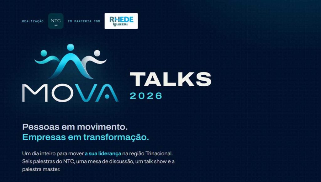 MOVA Talks debate liderança e gestão de pessoas em Foz